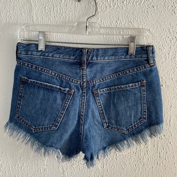 Free People Jean Shorts - Picture 3 of 4